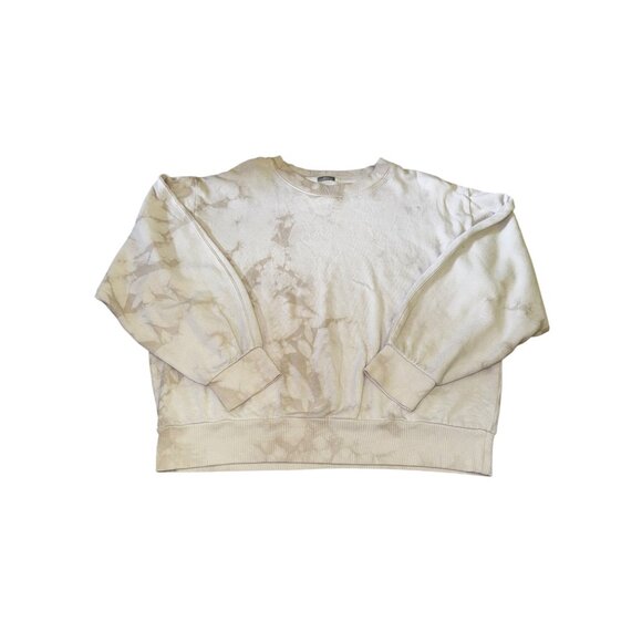 Gap Tie-Dye Crewneck Sweatshirt Large Casual Hippie Grunge Boho Y2K Gym Yoga - Picture 1 of 7